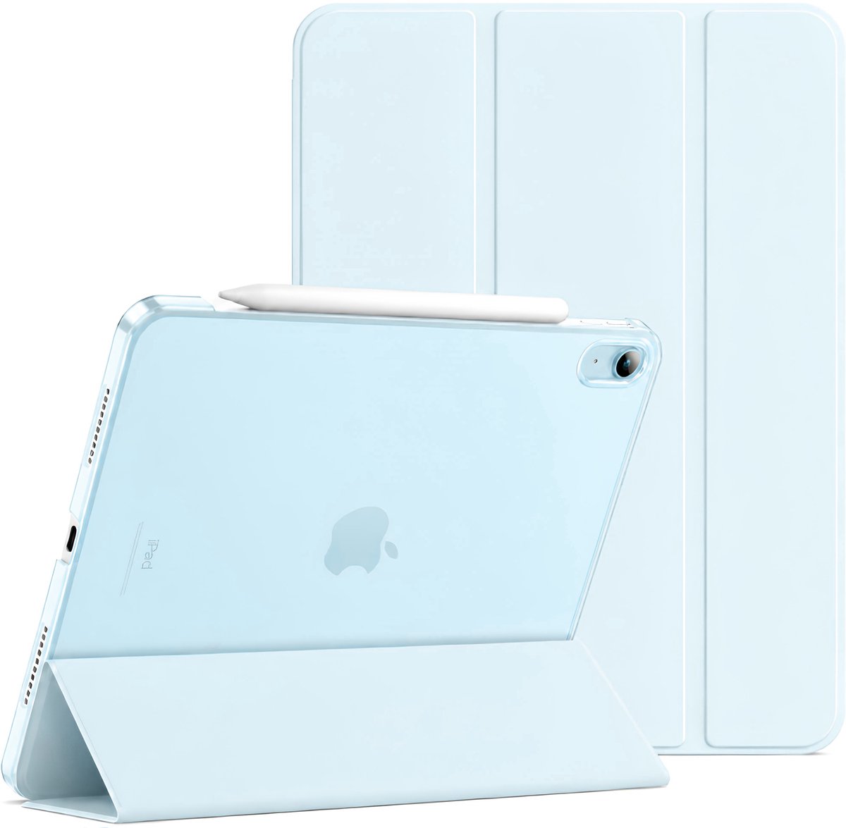 Sounix Tablet Hoes Geschikt voor Apple iPad 11 (2025) A16/iPad 10.9 Inch 10e generatie (2022) - Hoesje - Lichtblauw