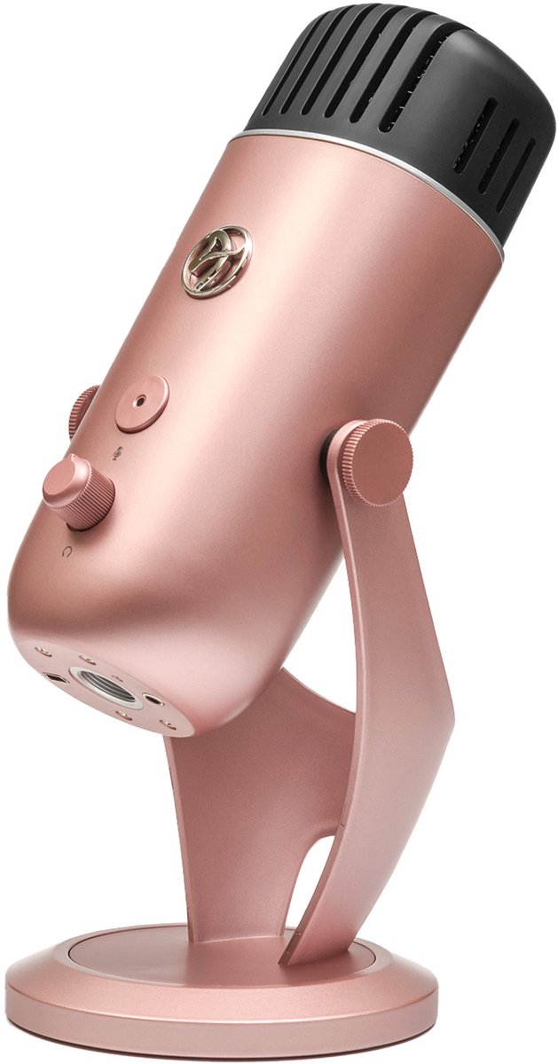 Arozzi Colonna USB Gaming Microfoon - Voor PC & Streaming - Roségoud
