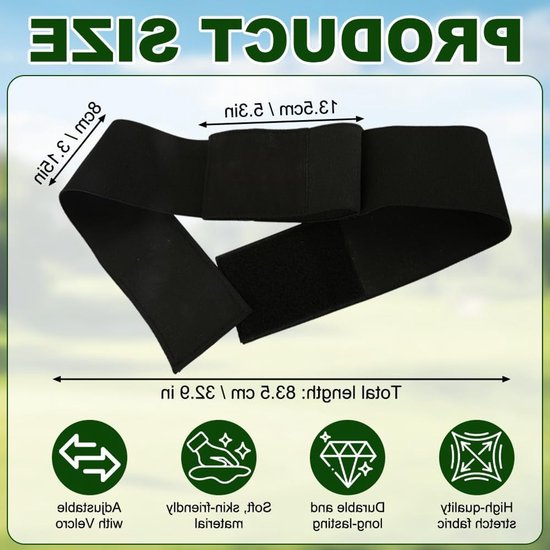 Verstelbare golf-trainingshulp armband voor vliegcorrectie en stabiliteit, ideale golfaccessoires voor beginners en ervaren spelers — afbeelding 5