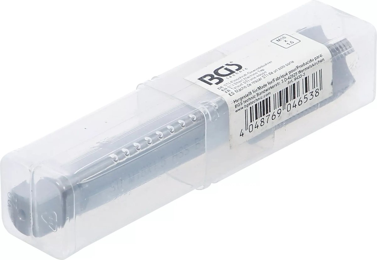BGS STI eentraps draadsnijtap - HSS-G - M18 x 1,5 mm
