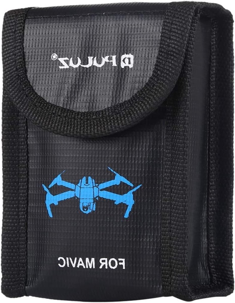 Veilige en Brandwerende LiPo Batterij Tas voor Opslag en Bescherming van Drone Accu's zoals DJI Mavic