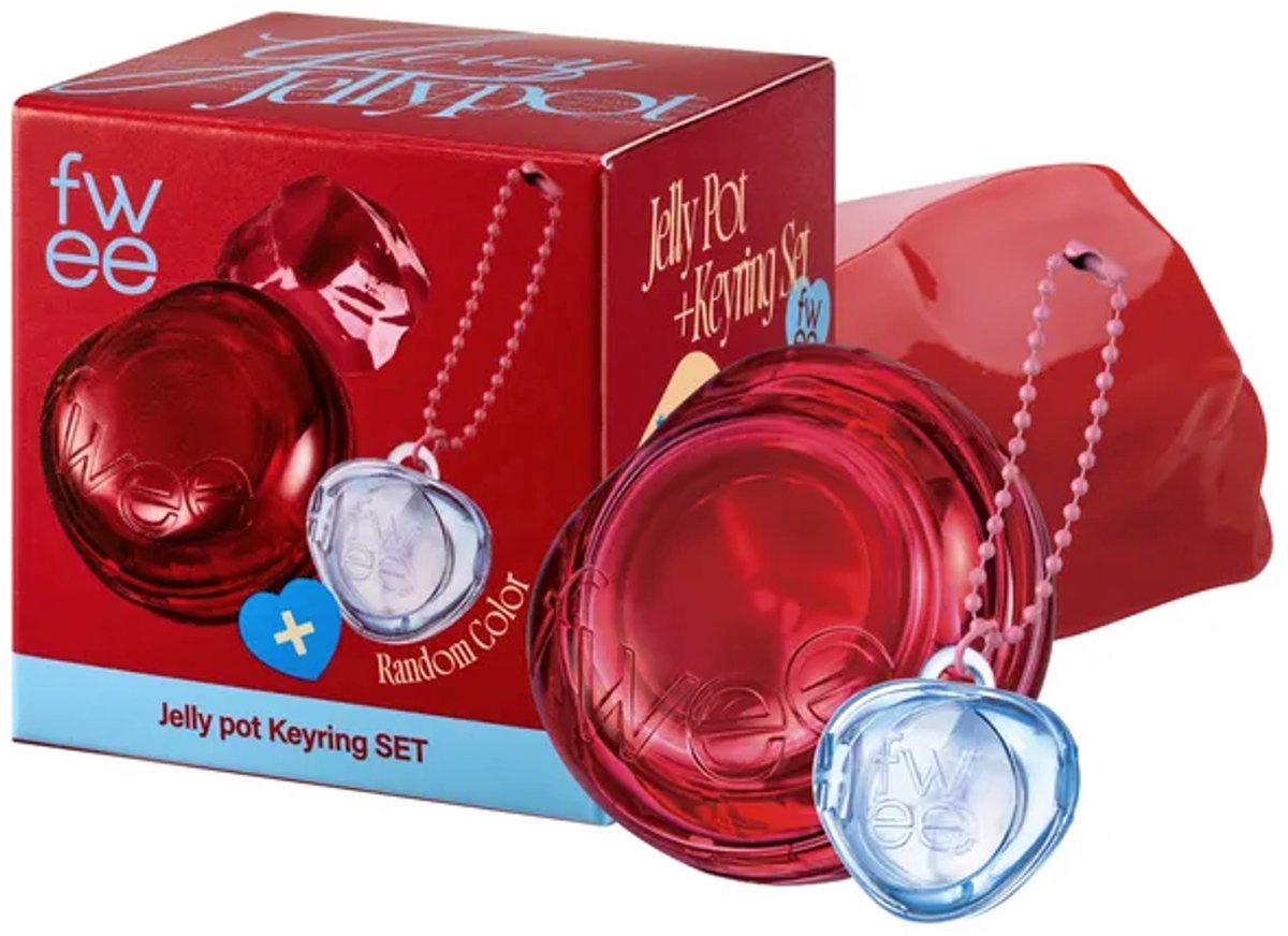 Fwee Lip & Cheek Glowy Jelly Pot JM02 Berry Jam
