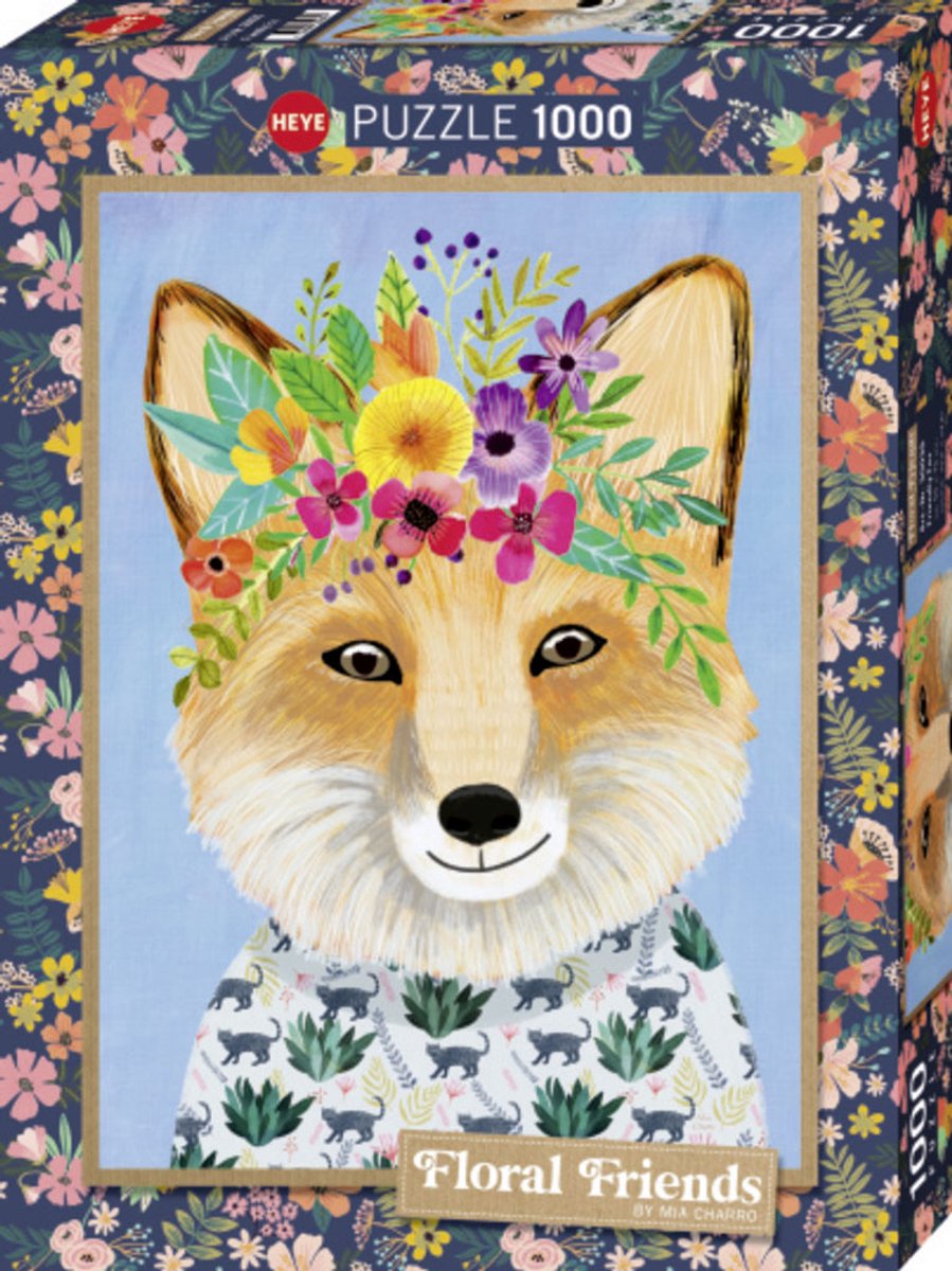 Heye Puzzel Friendly Fox 1000.