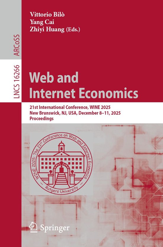 Springer Nature Proceedings Computer Science - Web and Inter ... - cover