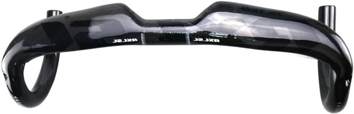 Gravel Stuur 31.8mm UD Glossy Carbon Stuur met Interne Bekabeling en 400mm Breedte voor Racefietsen