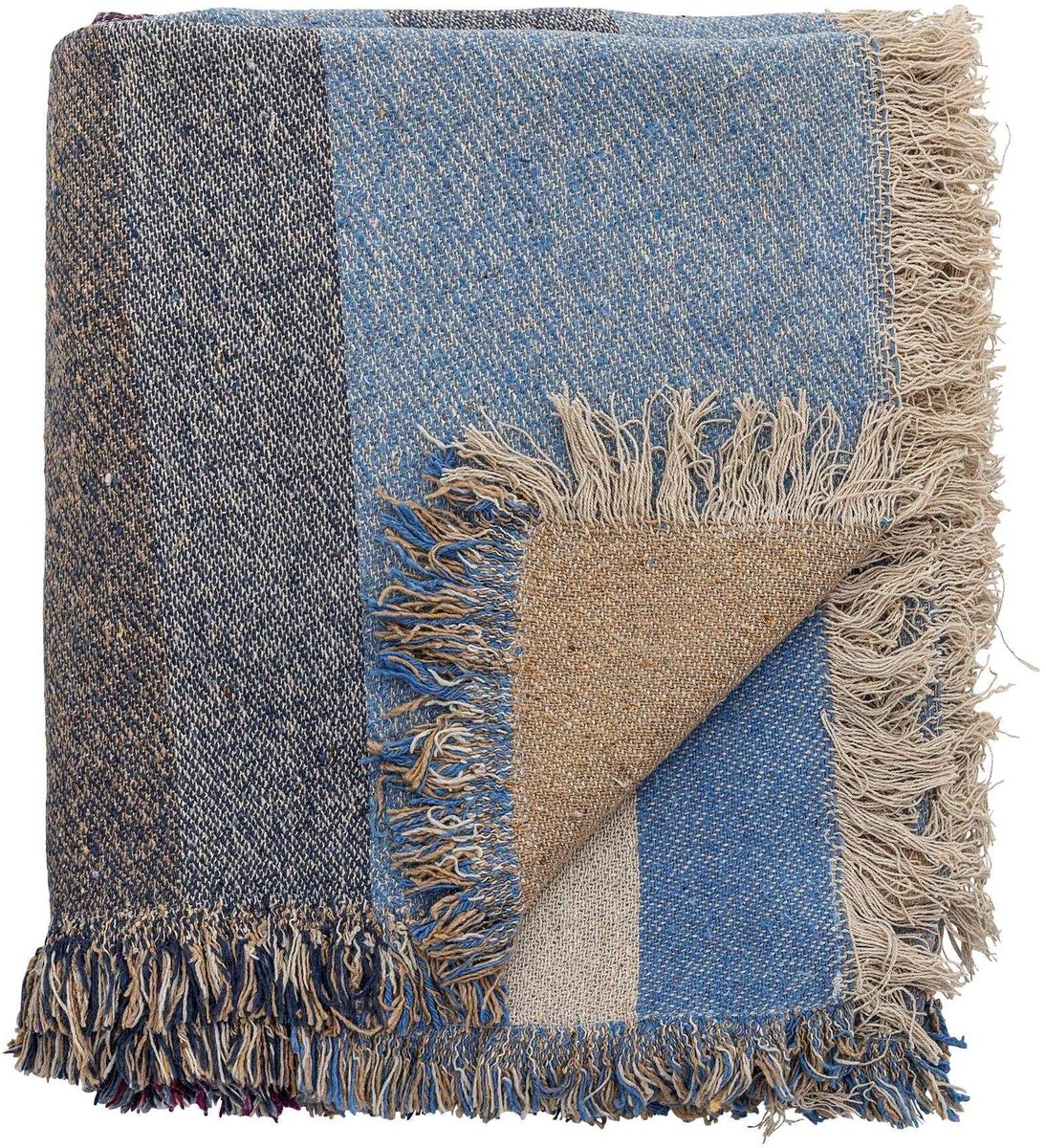 Plaid gerecycled katoen Maji 130x160cm