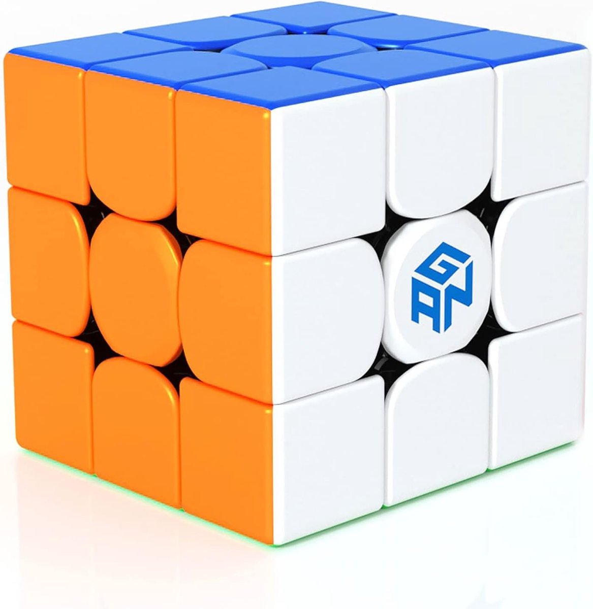 Draai Puzzel Kubus - Hersenkraker Combinatie - Cognitieve Training - Stickerloze Kleuren - 5.6 cm