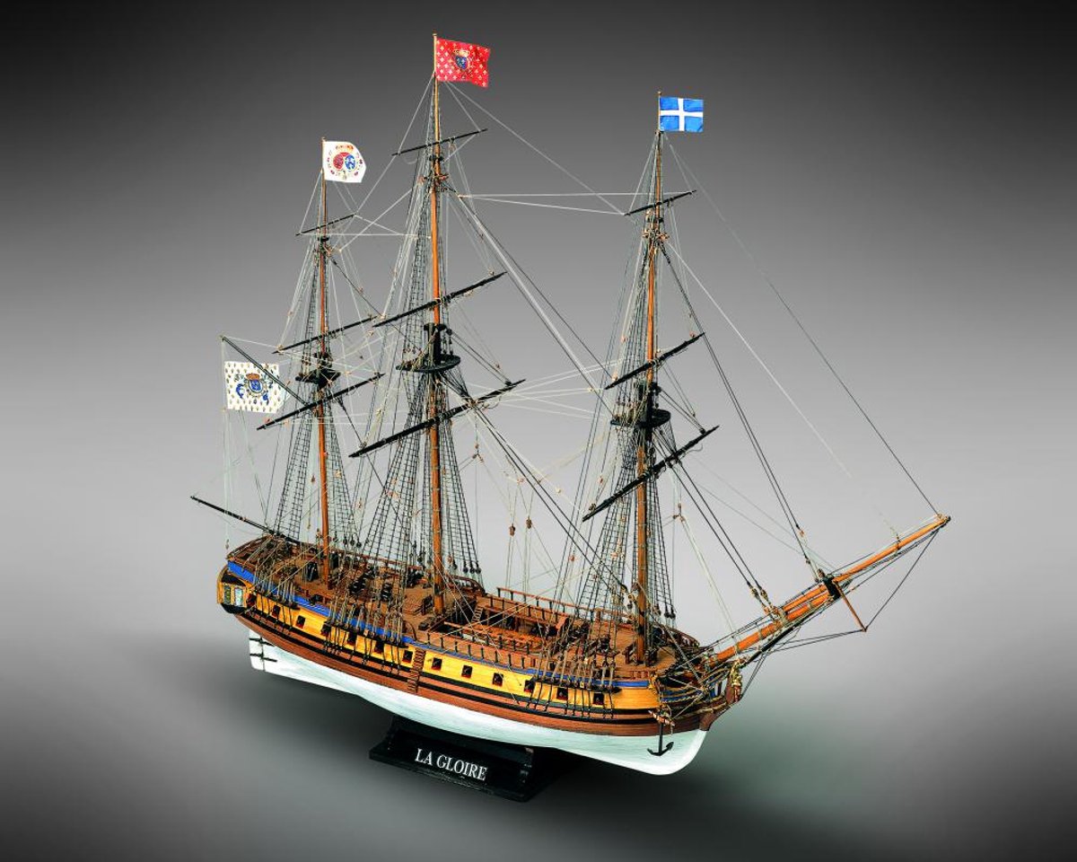 Mamoli MV34 La Gloire houten scheepsmodel schaal 1:90 DIY