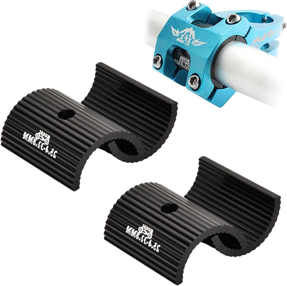 Fietsstuur Shims voor Stuurpen 25,4 tot 31,8 mm - Stuuradapter en Reducer voor Fietsen