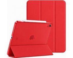 Sounix Tablet Hoes Geschikt voor Apple iPad 11 (2025) A16/iPad 10.9 Inch 10e generatie (2022) - Hoesje - Rood