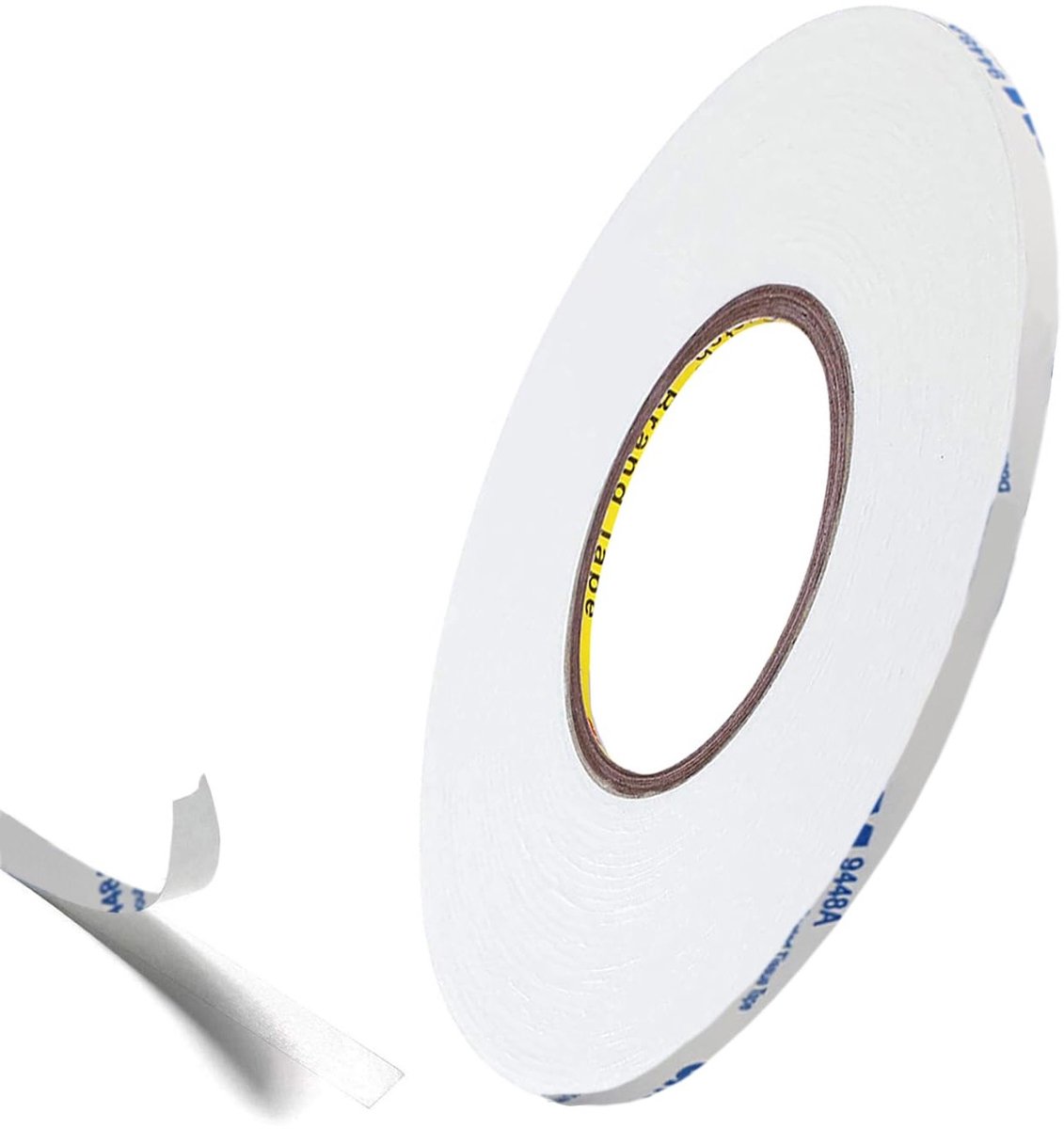 Dubbelzijdige tape, transparante zelfklevende tape voor knutselen, scrapbooken en hobbyprojecten, 1 rol 6mm x 50m