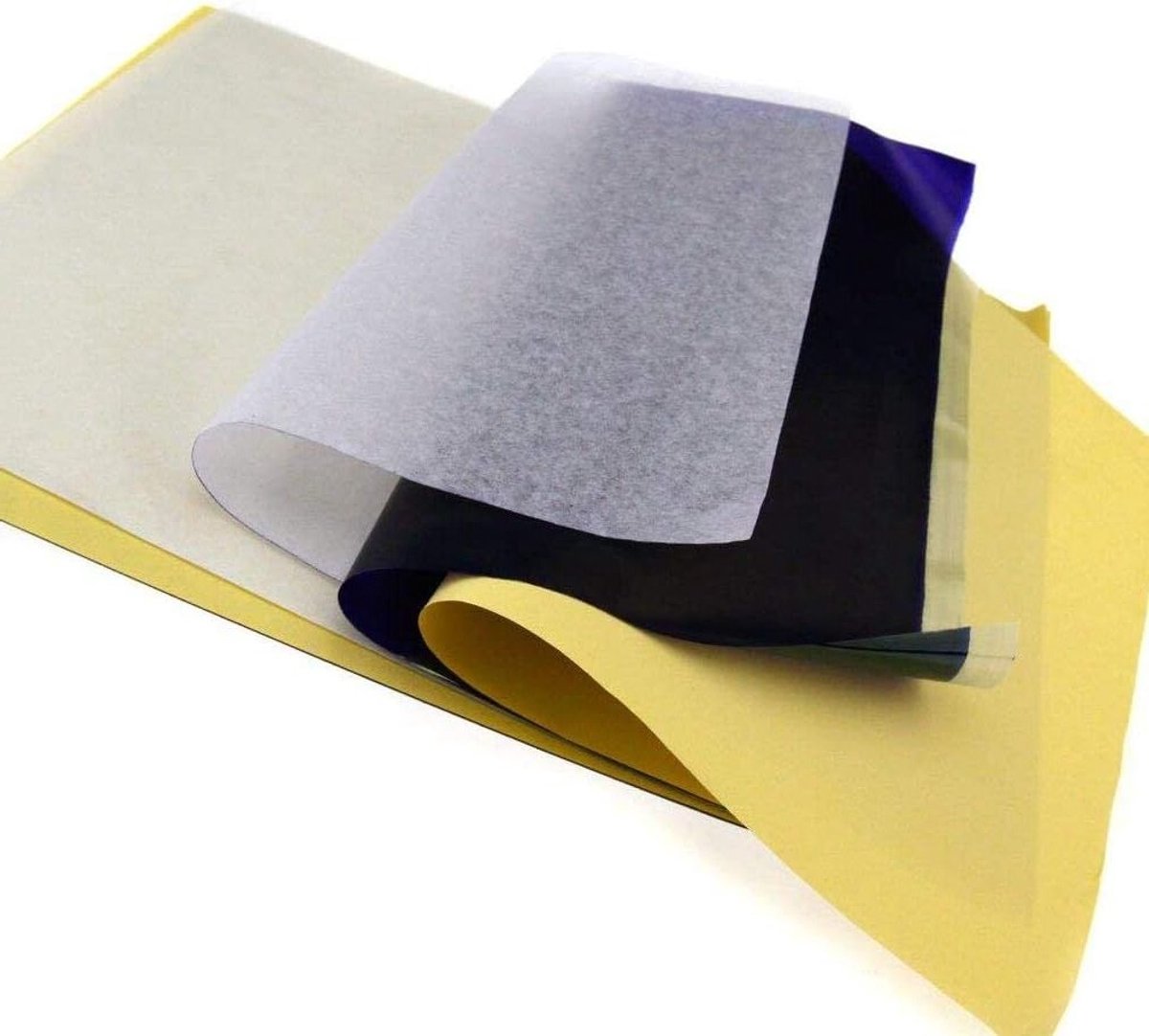 100 stuks transferpapier voor tattoo's - Thermisch tattoo stencil papier en accessoires voor kunstenaars en hobbyisten
