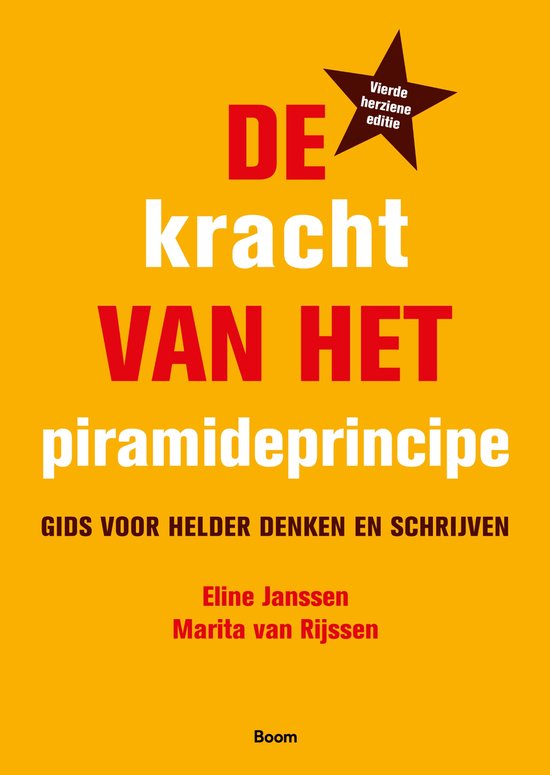 De kracht van het piramideprincipe - cover