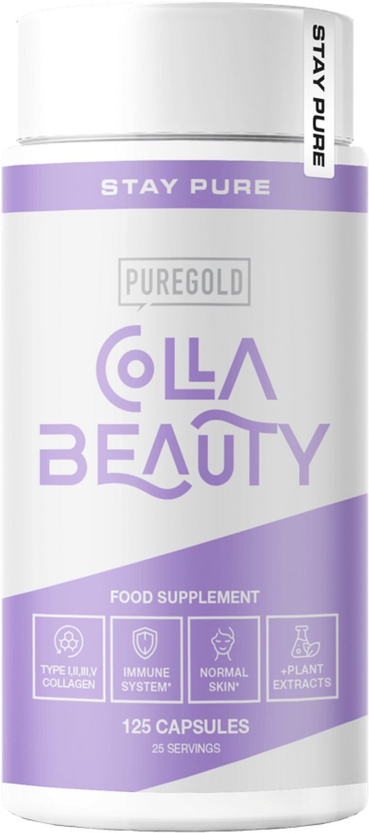 Pure Gold CollaBeauty Capsules – Schoonheidscomplex – 125 Capsules