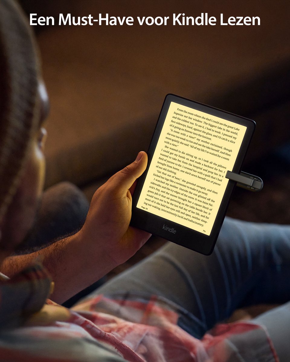 Stouchi Afstandsbediening voor E-reader - Magnetische Kindle Paginadraaiër - Geschikt voor Kindle Paperwhite, Colorsoft - Zwart – foto 5