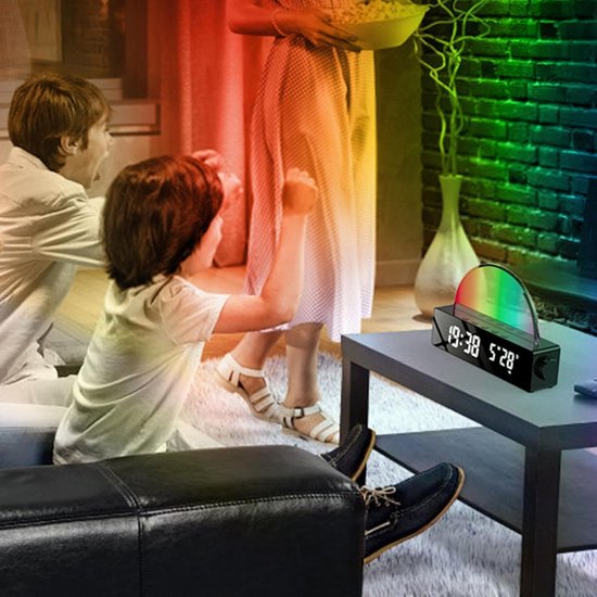 Wekker met Zonsopgang Simulatie - Wake-up Light Slimme Wekker - Rustgevend Wakker Worden - Simuleert Zonsopgang - N.v.t. — afbeelding 2