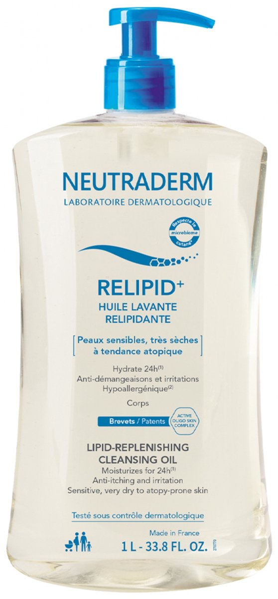 Neutraderm Relipid+ Reinigingsolie 1 L