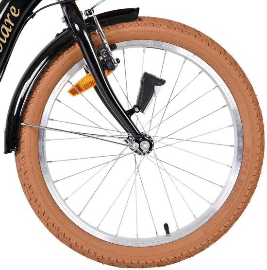 Volare Ashley Kinderfiets - Meisjes - 20 inch - Zwart - Shimano Nexus 3 van Volare — afbeelding 5