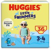 Huggies Little Swimmers - zwemluiers - maat 3/4 - (7 tot 15 kg) - voordeelverpakking - 36 stuks