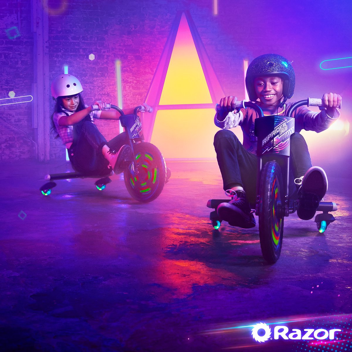 Razor RipRider 360 Lightshow - Skelter - Zwart - 360° Draaien - LED Verlichting - Voor Kinderen - Tot 73 kg - Vanaf 5 jaar — afbeelding 14