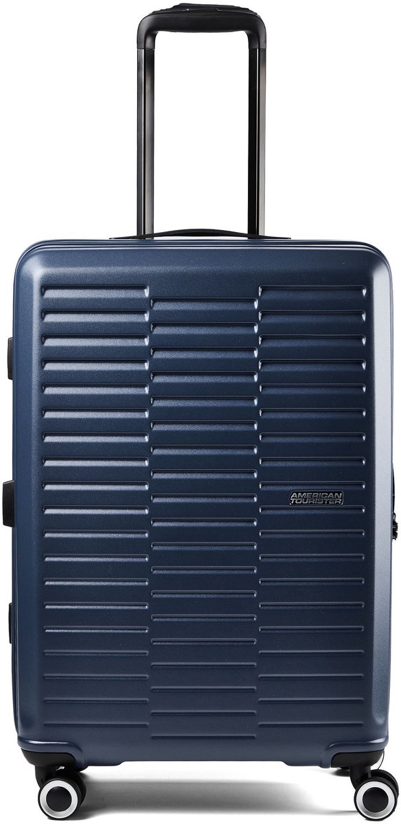 American Tourister Sunset Hills 4 wielen Trolley 64.5 cm - Harde bagage - TSA slot - navy blue