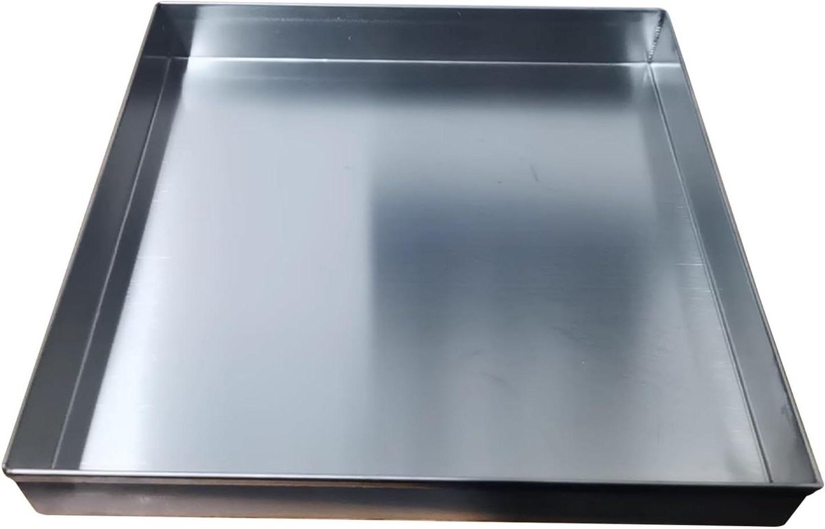Opvangbak Wasmachine - Lekbak AC - Water Opvangen - Roestvrij Staal - 30x20x1 cm - One Color
