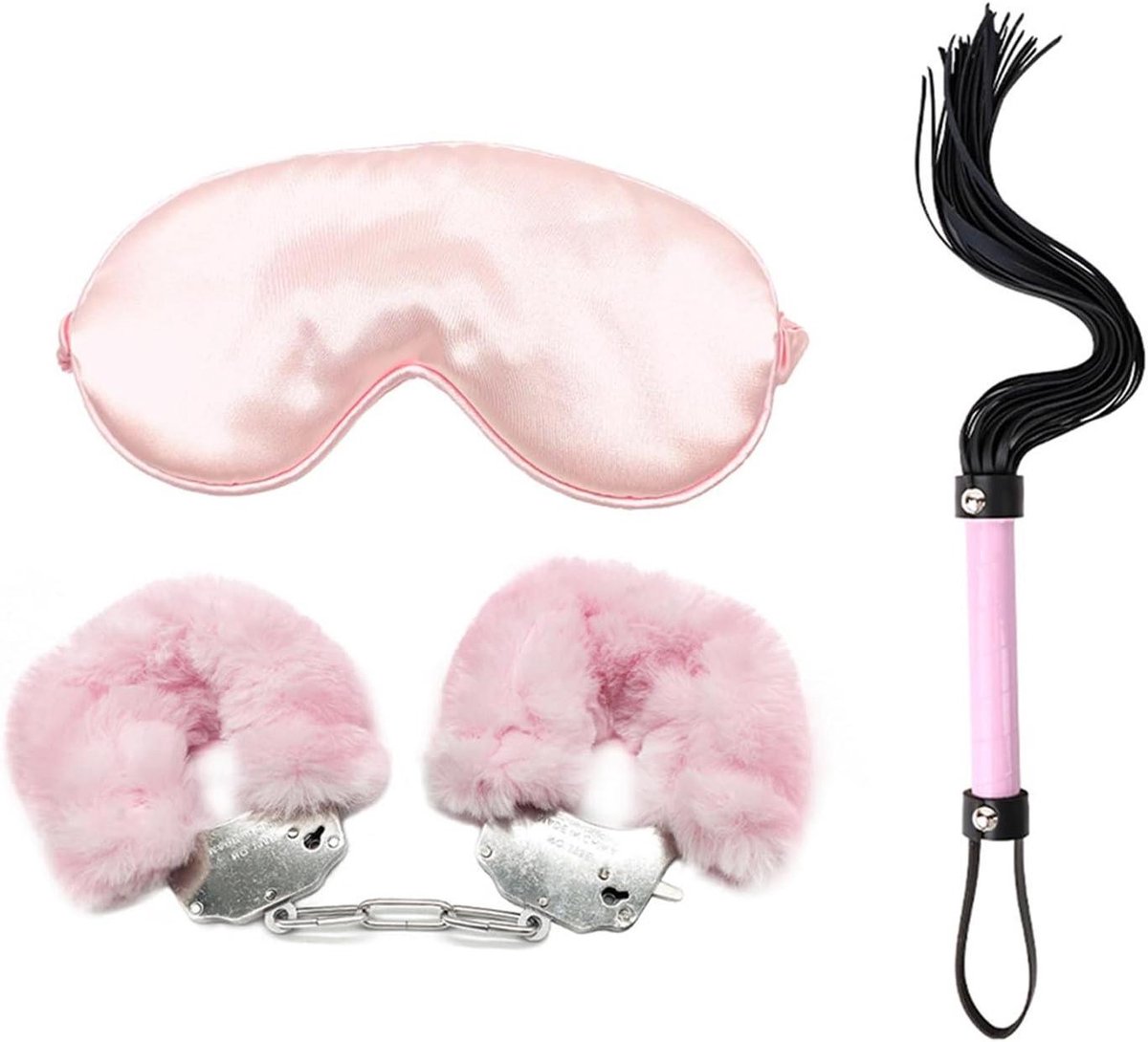 Slaapmasker - Oogmasker - Diepe Slaap - Volledig Lichtdicht - Verstelbaar - Roze