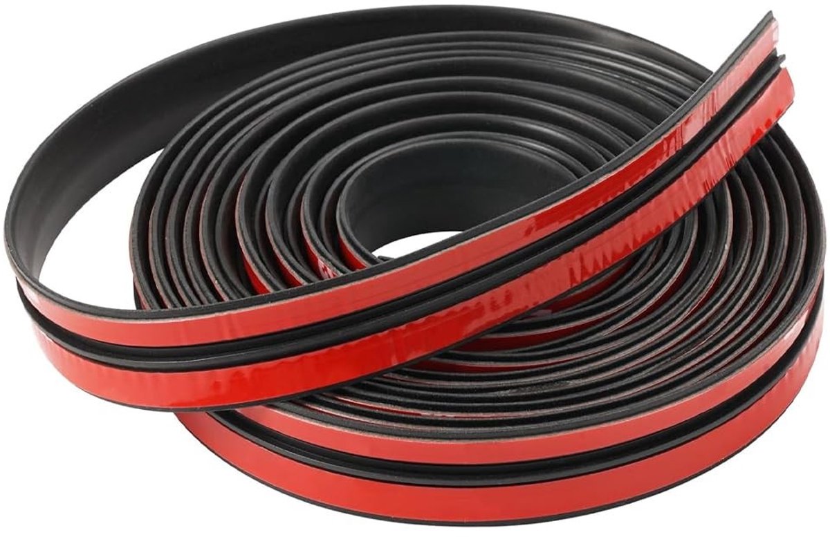 Dailygoods- Micaplaat - 6 Stuks Universele Mica Platen - Magnetron Accessoires - Rubber Afdichtstrip - Zelfklevende Afdichting - Hoogwaardig Materiaal - Rubberen Afdichtstrip