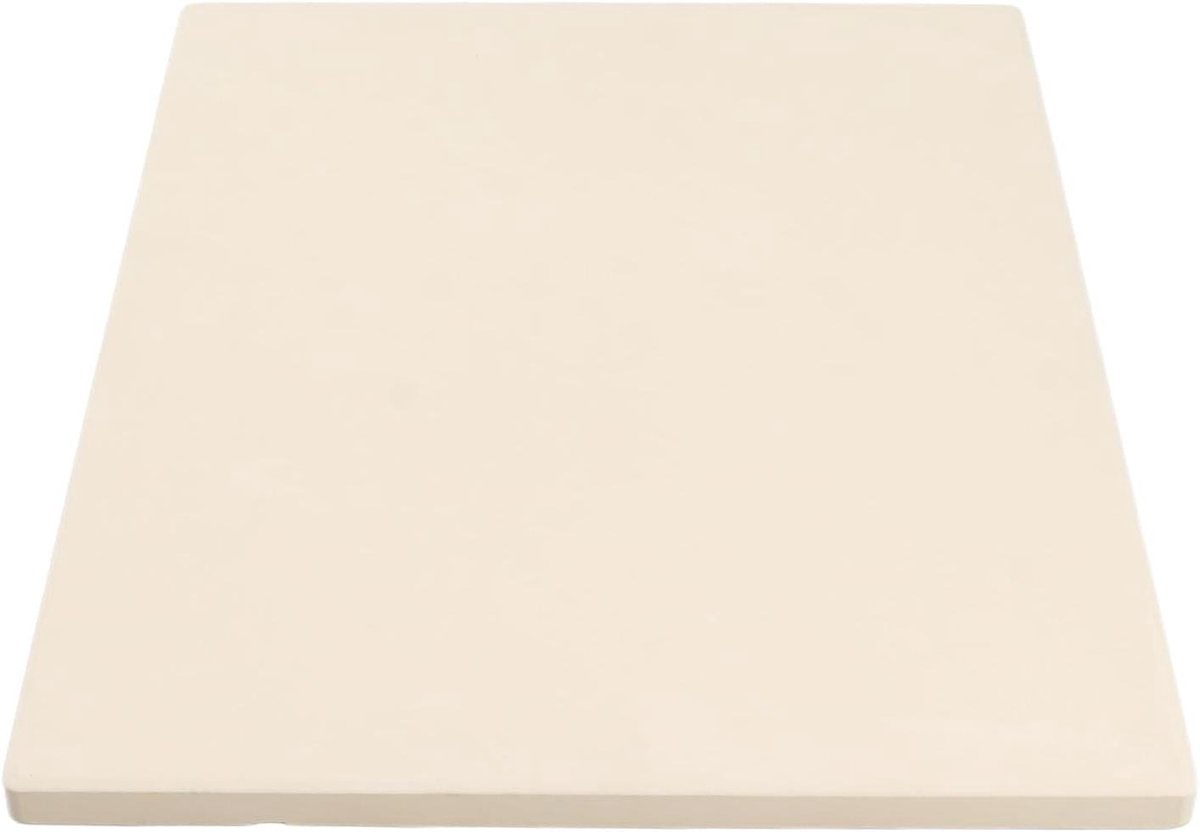 Grote Pizzasteen - Baksteen Oven - Pizza Bakken - Gelijkmatige Warmte - 30x38 cm - Bruin
