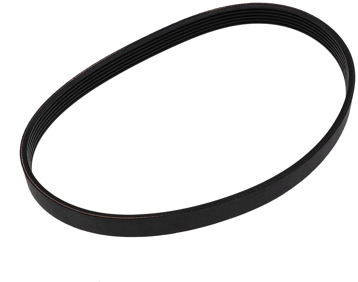 Dailygoods- Aandrijfriem Rubber 14mm Breedte - Gesloten Lus - 490mm Omtrek - Compatibel met Qualcast M2E1032M/M2E1232M - Duurzaam - Slijtvast - Grasmaaierriem