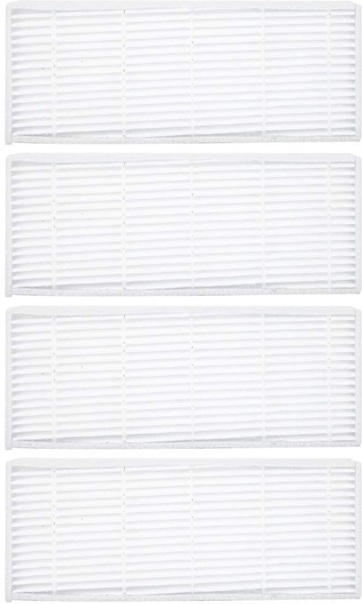 Dailygoods- Stofzuigerfilter - Zeer efficiënte vervangingsfilter - Perfecte pasvorm - 13 x 5 x 1 cm - Compatibel met Conga 1290 - Vermindert stof en allergenen - Filter