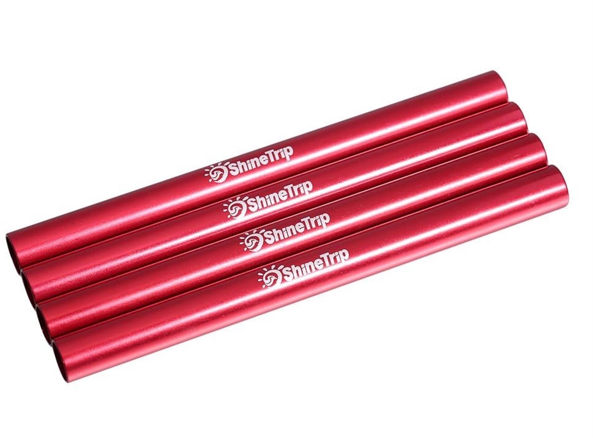 Dailygoods- Tentstang Lichtgewicht - Tentreparatiebuis 4 Stuks - Aluminiumlegering - Duurzaam - Antislip - Geschikt voor Diameter 7/8/9 mm - Tentreparatie