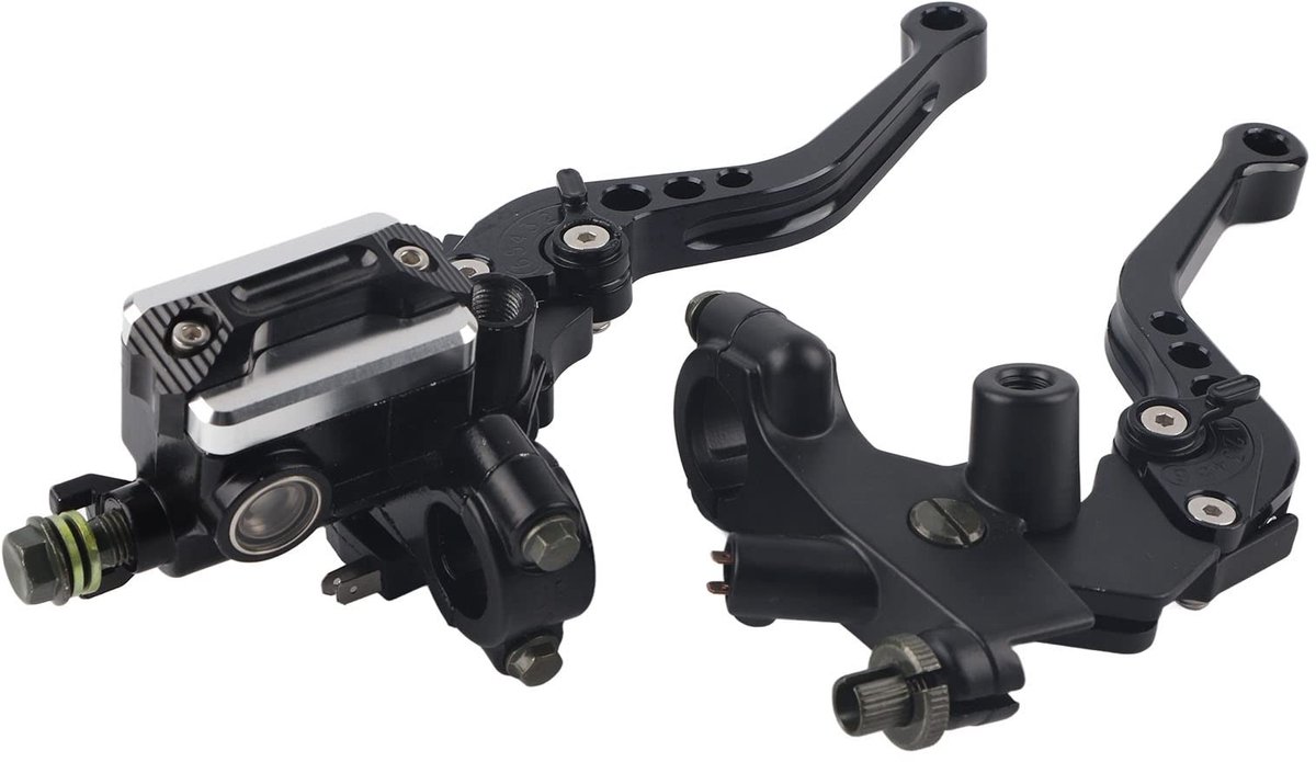 Dailygoods- Remhendel Verstelbaar - Remhendel Fiets - Remhendel Fatbike - CNC Aluminium - Duurzaam - Eenvoudige Installatie - Motorcycle Levers