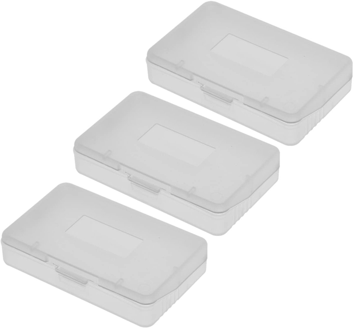 Dailygoods- Game Case - 10 Stuks - Transparant - Opbergdoos - Bescherming tegen stof - Lichtgewicht - Hoogwaardig ABS - Cartridgehouder