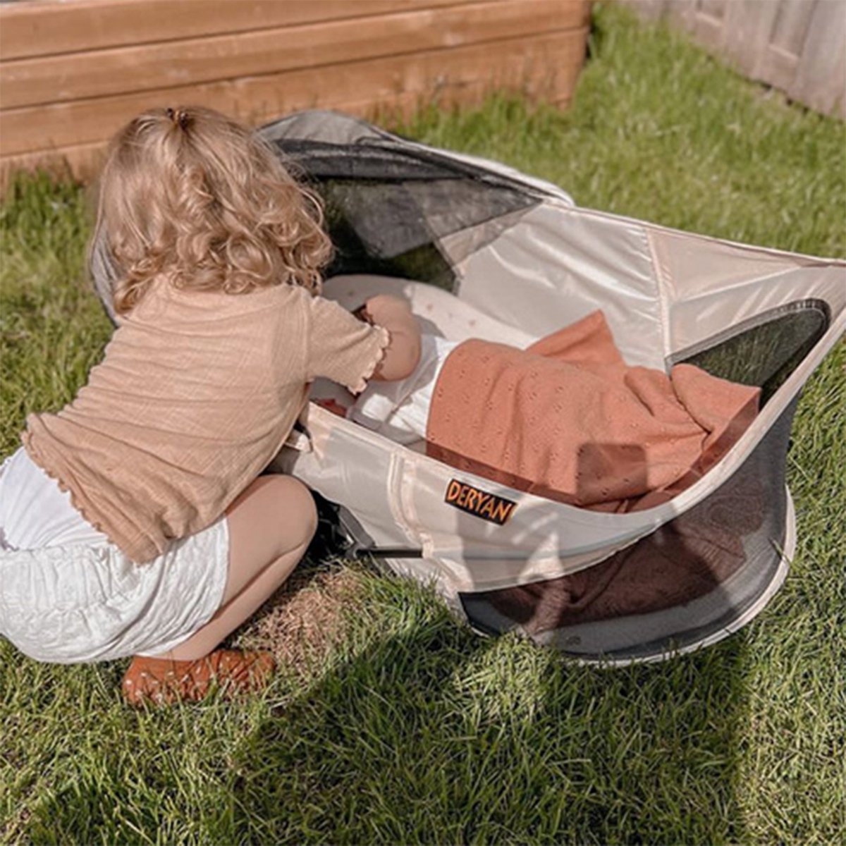 Deryan Infant Deluxe BabyBox Campingbedje - Cream thumbnail 5