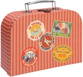Sam & Julia Het Muizenhuis Slaapkamer speel- en knutselkoffer - Speelgoed kinderen - Schaal 1:12 - Knutselen - Voor meisjes en jongens - Bambolino Toys