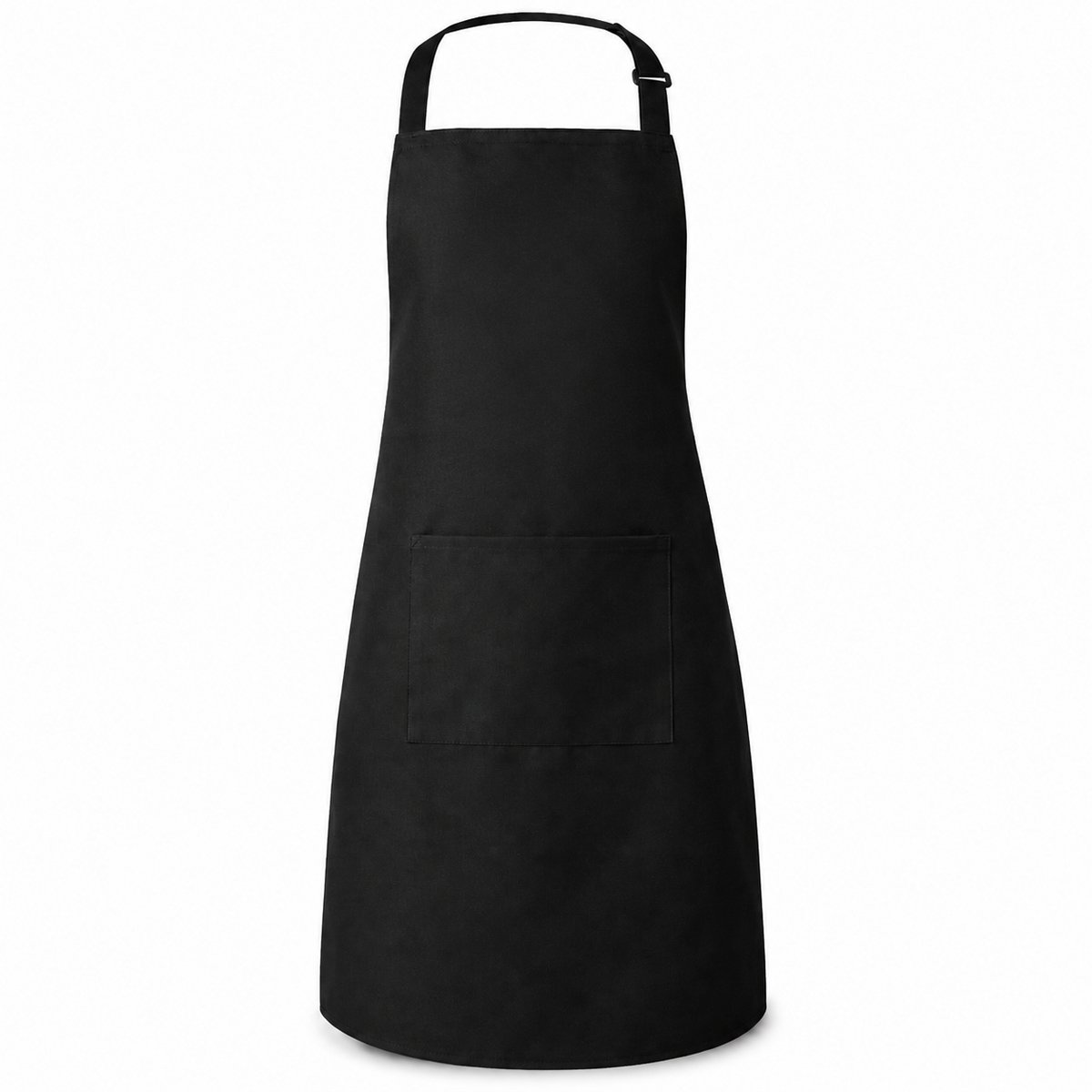 Chef Rebel® Keukenschort Zwart – Verstelbaar & Waterafstotend – Unisex Horeca & BBQ Schort – Zonder Logo