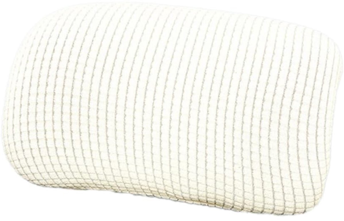 Dailygoods- Bureaustoelkussenovertrek 2 Stuks - Hoofdsteunhoes - Waterdicht - Vuilafstotend - Stofdicht - Elastisch Polyester - Stoelhoes