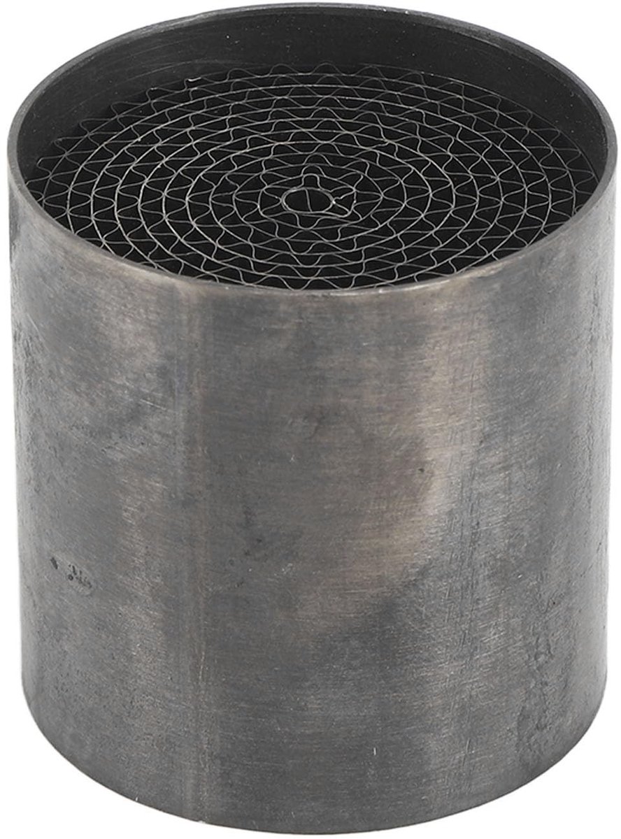 Dailygoods- Uitlaatpijp Katalysator - Roestvrij Staal - Universeel voor Motor - Verbeterde Geluidsdemping - Duurzaam - Comfortabele Rijervaring - Uitlaatdemper