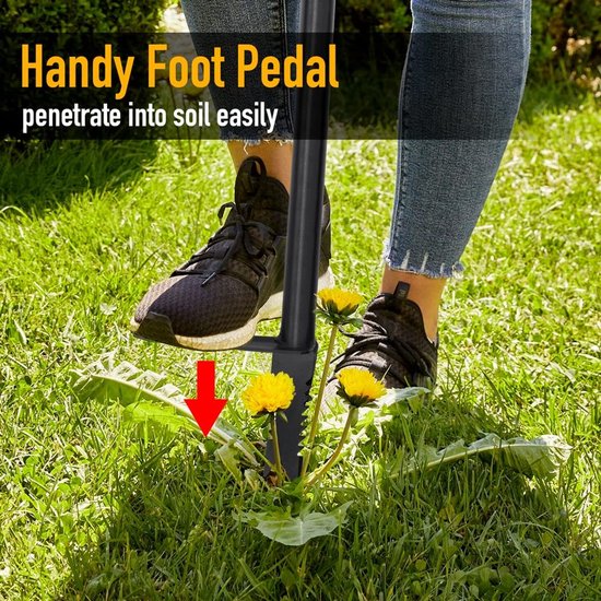 Dailygoods- Onkruidtrekker 102cm - Handmatige Onkruidtrekker - Tuinhandschoenen - Chemisch Vrij - Comfortabel Gebruik - Eenvoudig Onkruid Verwijderen - Onkruidverwijderaar van Dailygoods — afbeelding 4