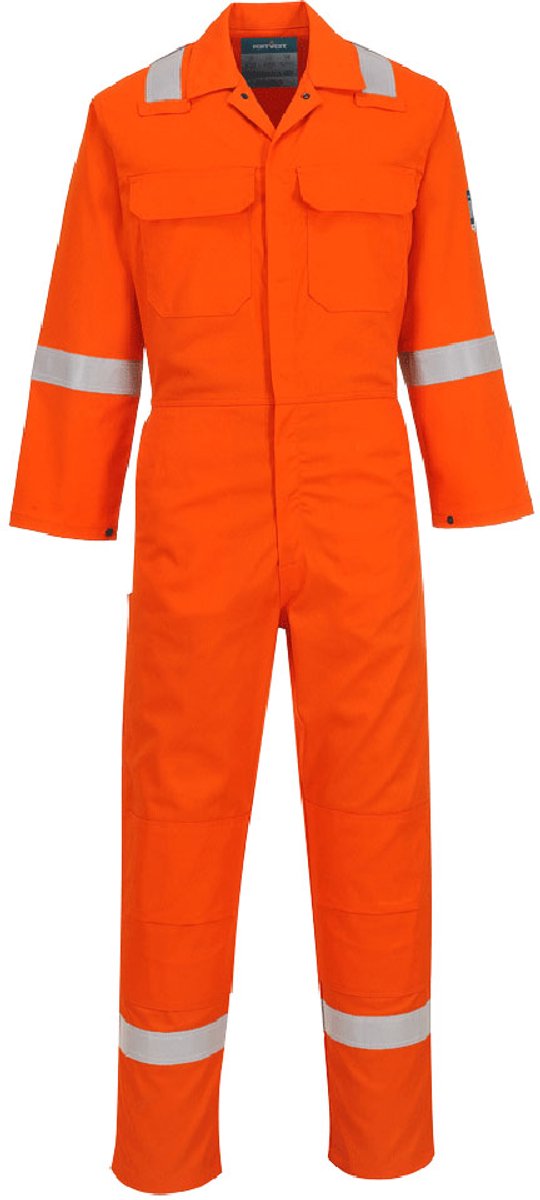 Portwest Bizweld Work FR Klassieke Overall BZ506 - Oranje - XL