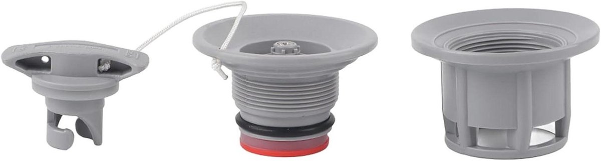 Opblaasbare Boot Klep - Luchtgasklep PVC - Watersport Accessoire - Dubbele Afdichting Lekvrij - 7 x 5 x 5 cm