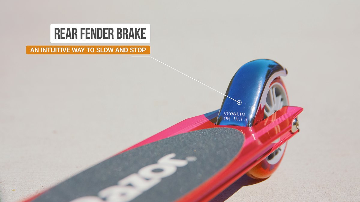 Razor S Sport - Step - Rood - Opvouwbaar - Kleine Wielen 98 mm - Voor Kinderen - Tot 100 kg - Vanaf 6 jaar — afbeelding 14