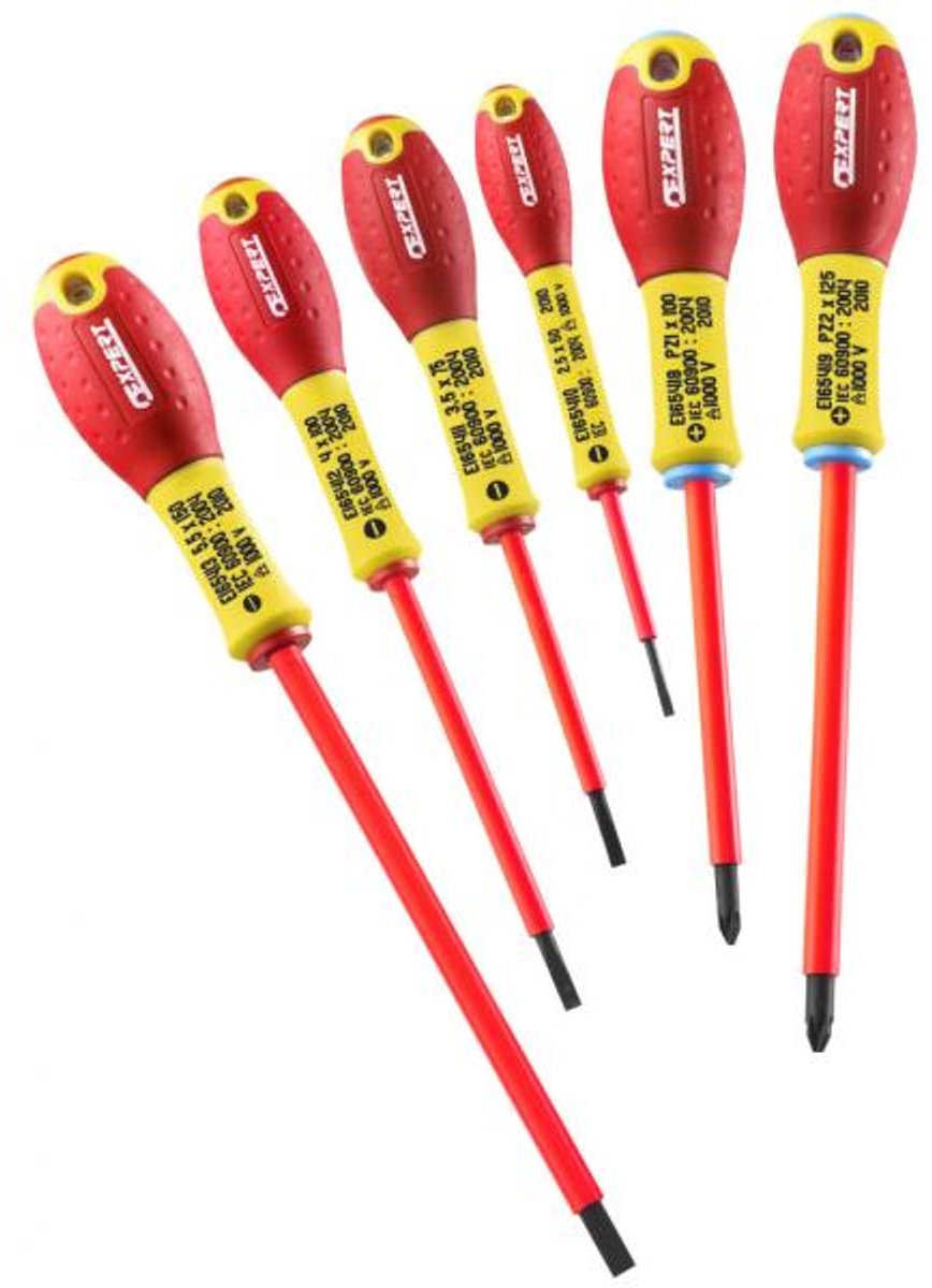 Set van 6 schroevendraaiers 1000V E160911