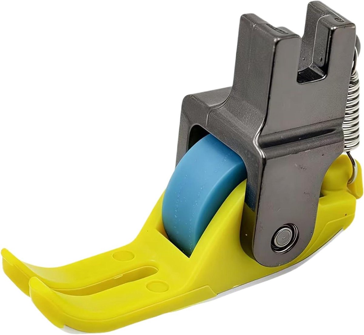 Rolpersvoet - Naaimachine voet - Nauwkeurig Naaien - Dubbele Ondersteuning - 2 mm Basis - Geel