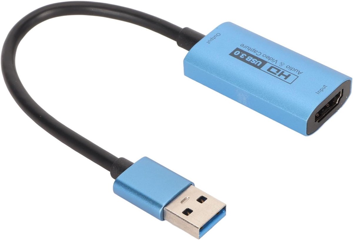 Video Capture Card HD Multimedia Interface USB3 0 A M 1080p 60fps Video Capture Recorder voor een PS3 Laptop -Streaming -Gaming Ultra Latentie -Plug Play Aluminium behuizing thumbnail 6