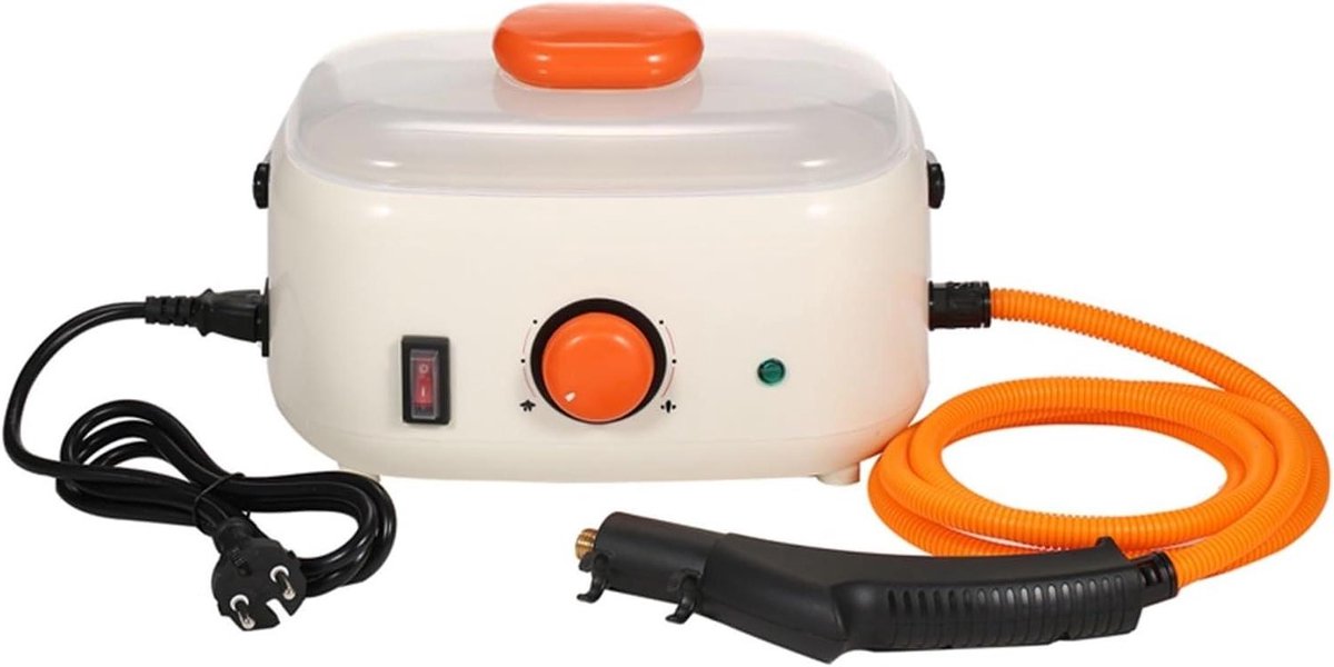Stoomreiniger - Hogedrukreiniger - Grondig Reinigen - 6 Instelbare Stoomstanden - 2500W Vermogen - Transparant