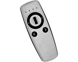 Shelly BLU Remote Control ZB Wit - slimme Zigbee en Bluetooth afstandsbediening met scroll wiel