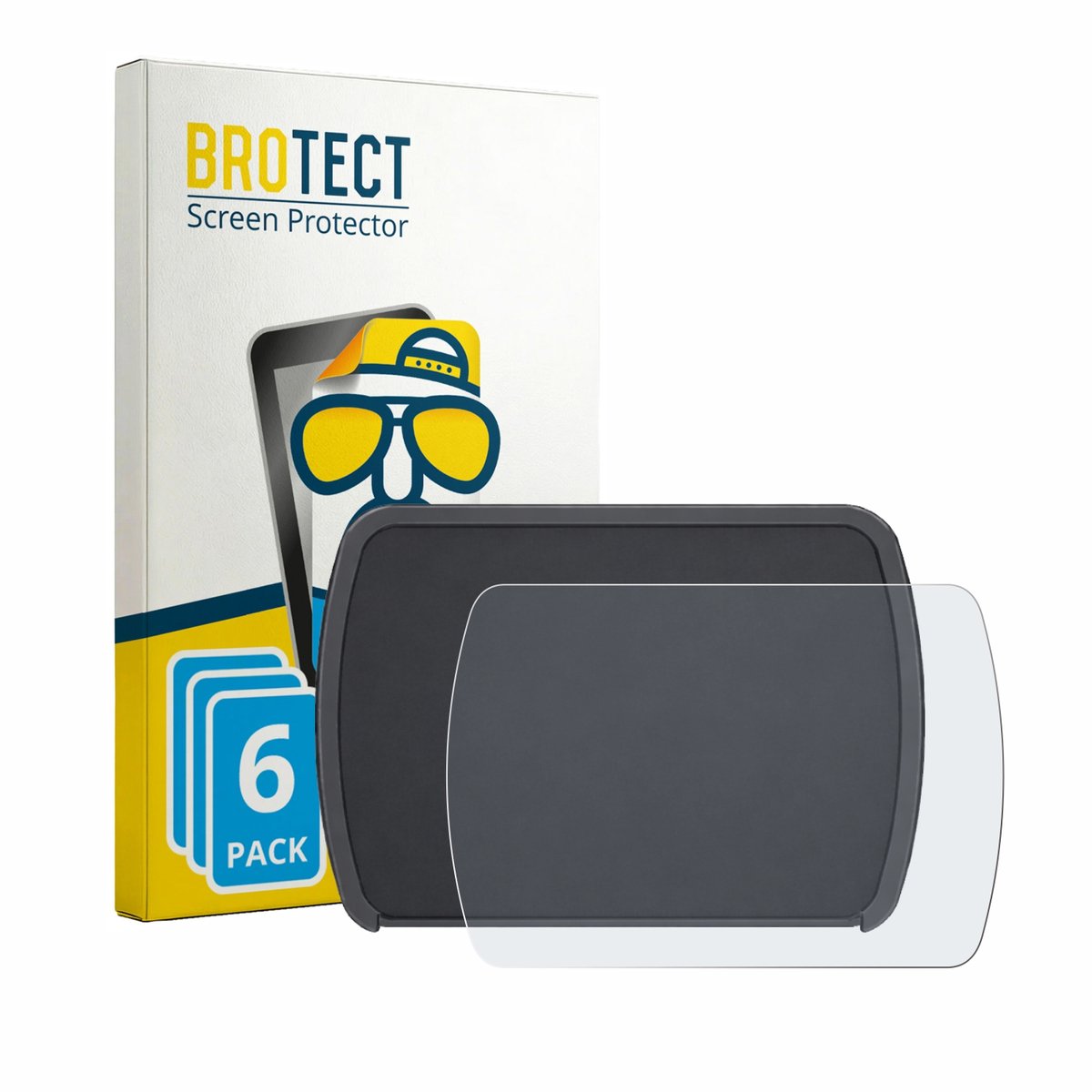 BROTECT - Screenprotector voor Motocaddy M1 DHC 2026 - Folie Beschermfolie matte 6 Stuks