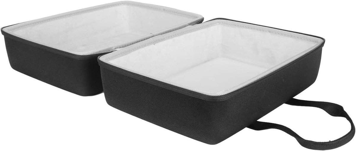 Harde Transportcase - Luidspreker Koffer - Muziek Luisteren - Duurzaam EVA Materiaal - 30 cm Lengte - Zwart